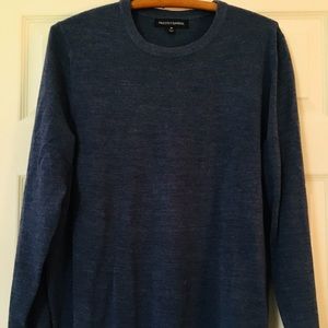 Soft navy blue Tricots st. Raphael sweater